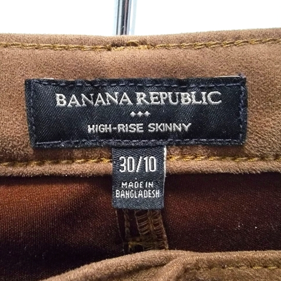 Banana Republic Faux Suede Skinny High Rise - Picture 3 of 7